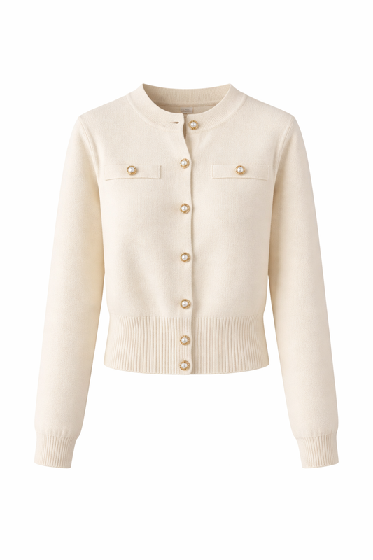 Women's Autumn Knitted Cardigan – Slim, Chic & Casual