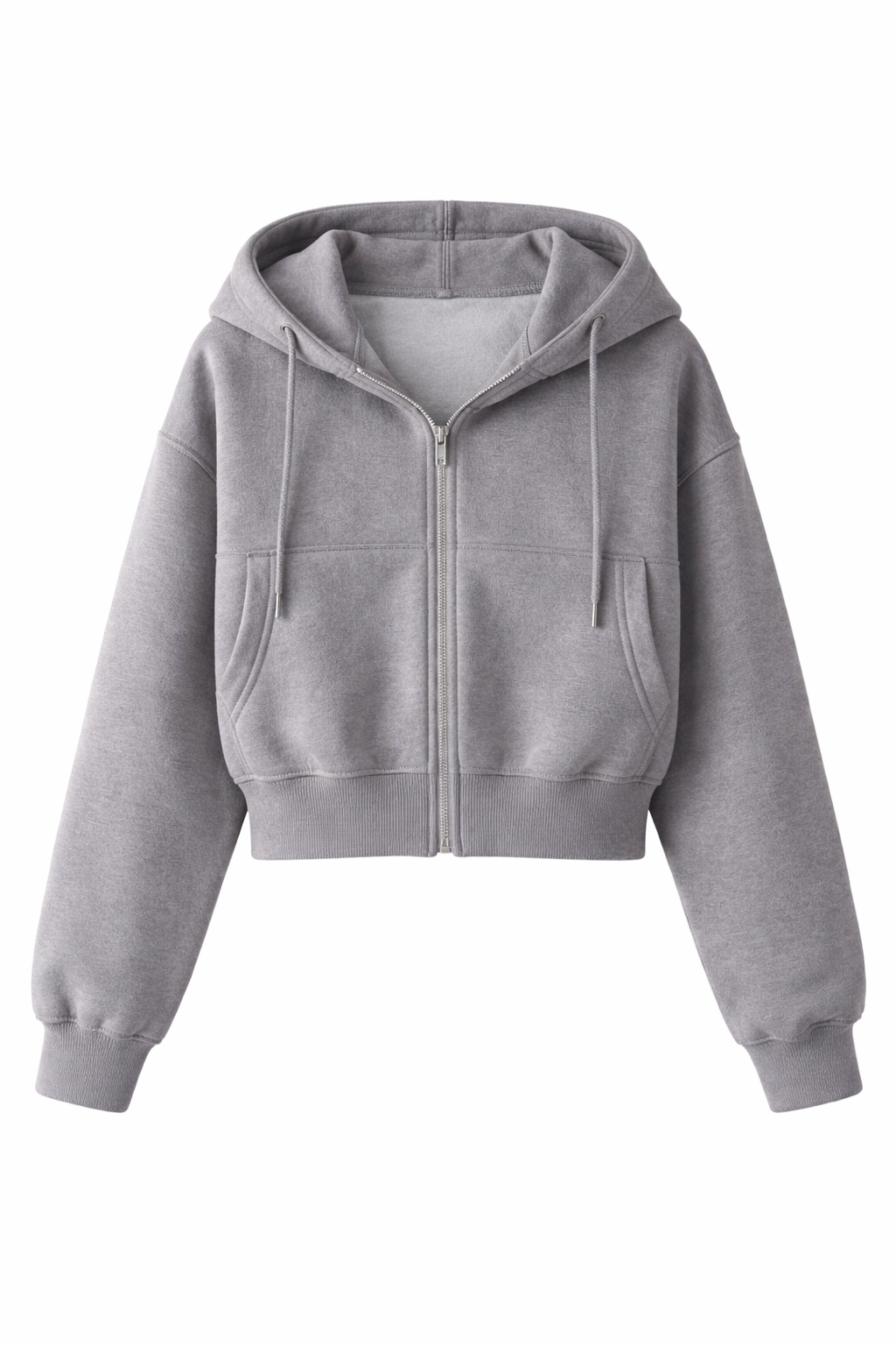 Women’s Oversized Zip-Up Hoodie – Casual Y2K Style.