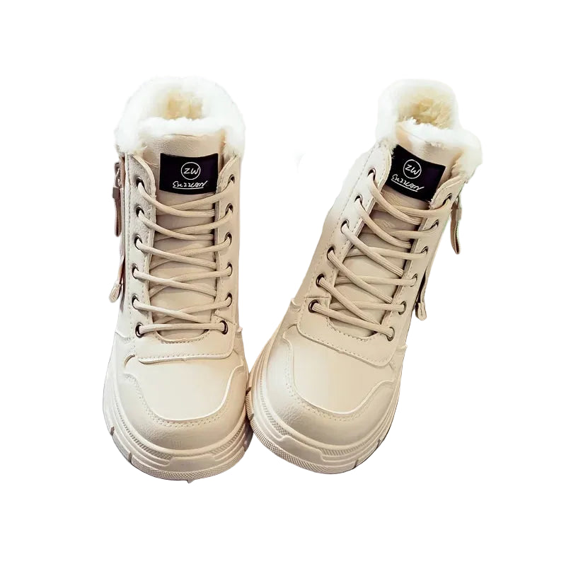 Women's Winter Ankle Boots – Warm, Thick-Lined & Stylish.