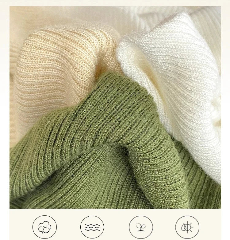 Premium Ribbed Turtleneck Sweater