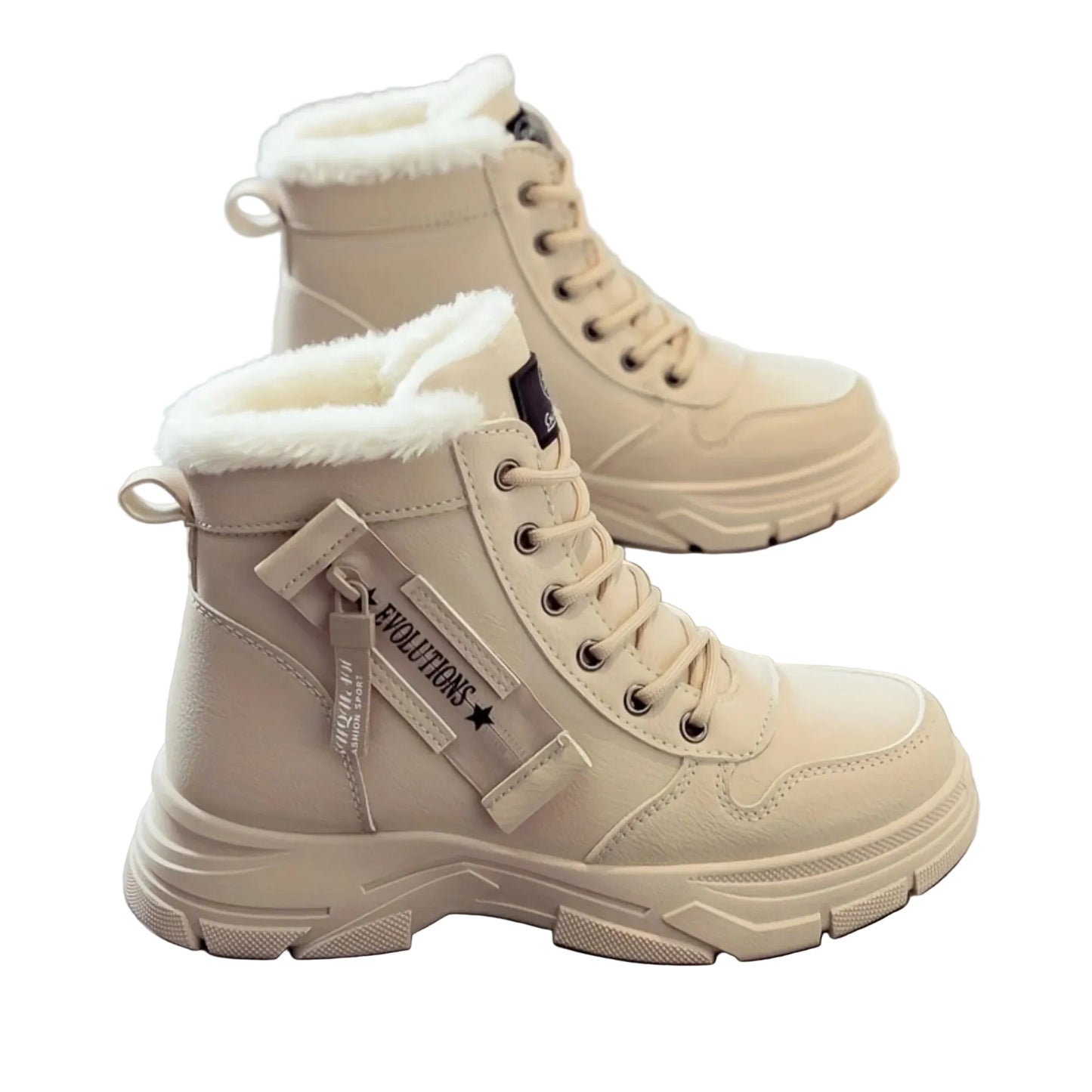 Women's Winter Ankle Boots – Warm, Thick-Lined & Stylish.