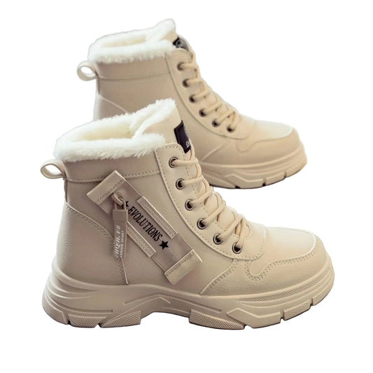Women's Winter Ankle Boots – Warm, Thick-Lined & Stylish.
