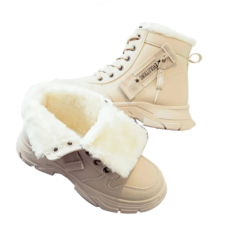 Women's Winter Ankle Boots – Warm, Thick-Lined & Stylish.