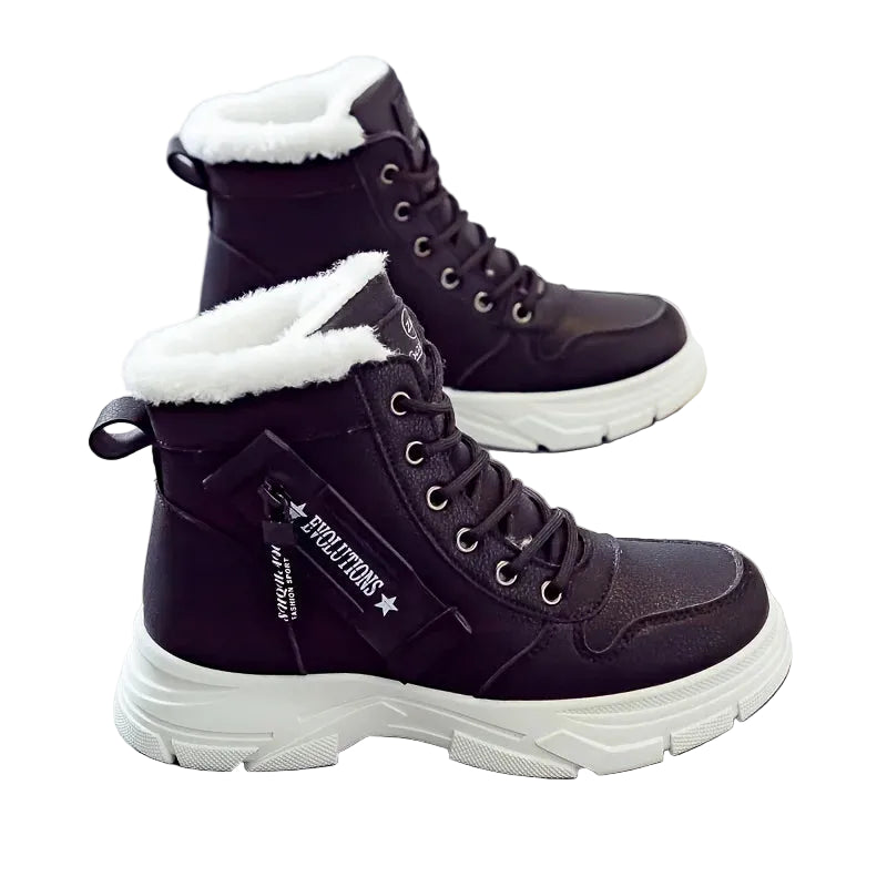 Women's Winter Ankle Boots – Warm, Thick-Lined & Stylish.