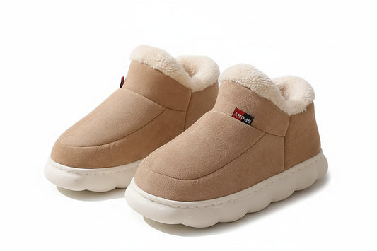 Unisex Winter Cotton Slippers – Warm Indoor/Outdoor Comfort.