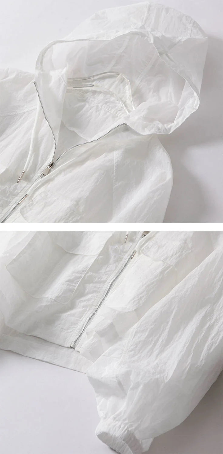 Lightweight Hooded Windbreaker