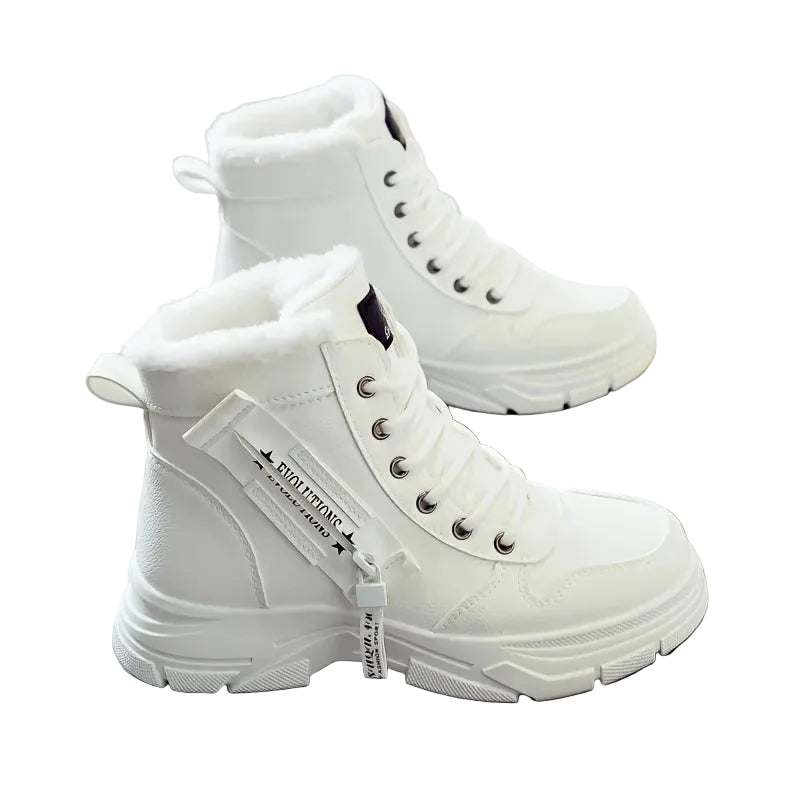 Women's Winter Ankle Boots – Warm, Thick-Lined & Stylish.