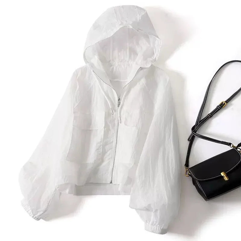 Lightweight Hooded Windbreaker